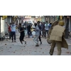 India against stone pelters