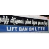 LIFT THE BAN IN INDIA ON NON-EXISTING LTTE